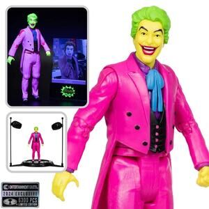 DC Retro The Joker Batman: Classic TV Series Black Light Gold Label